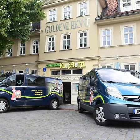Hotel garni Goldene Henne Arnstadt Exterior foto
