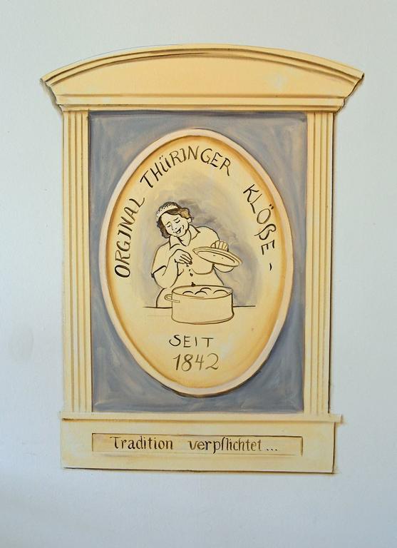 Hotel garni Goldene Henne Arnstadt Exterior foto